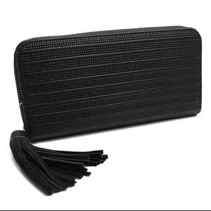 Zipper Wallet w/ Tassel